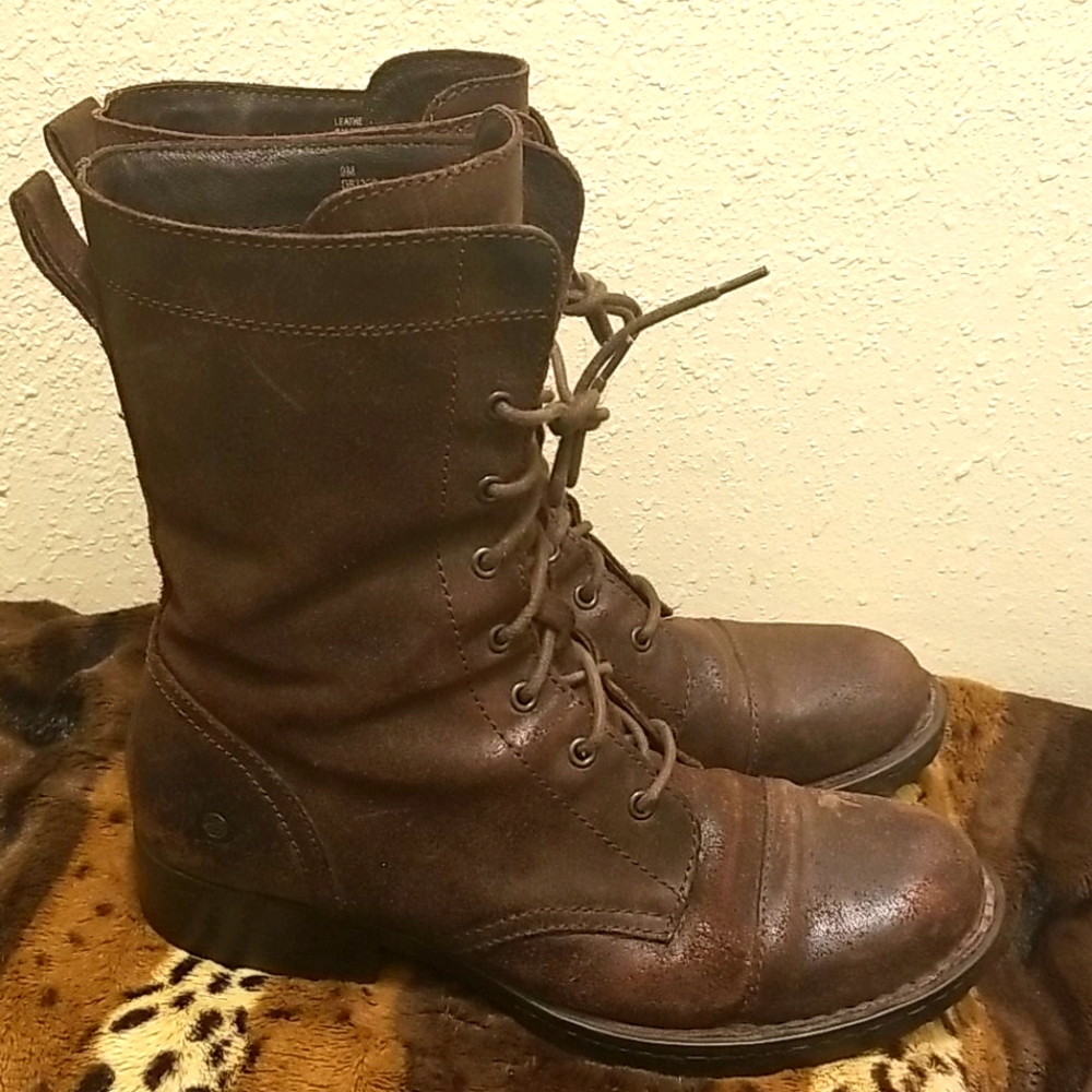 Preloved Born Combat Boots!